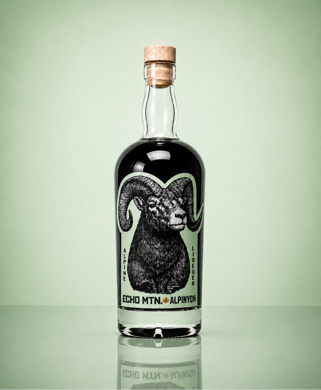 Alpinyon — Echo Mountain label art