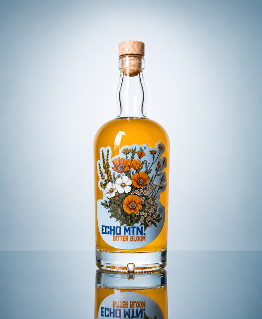 Bitter Bloom — Echo Mountain label art